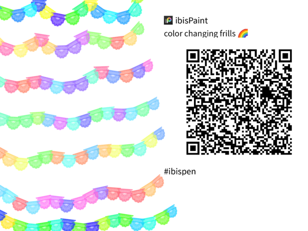 color changing frills 🌈