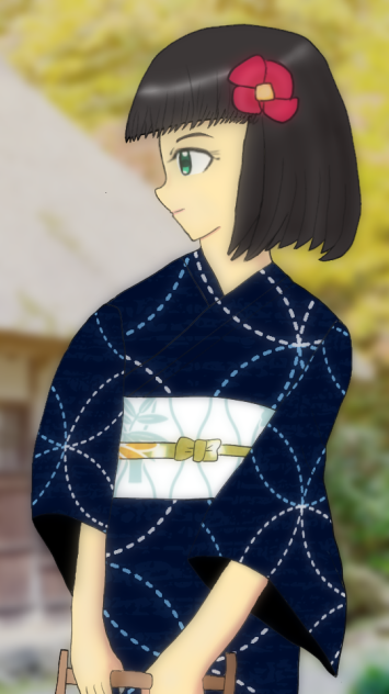 和服少女