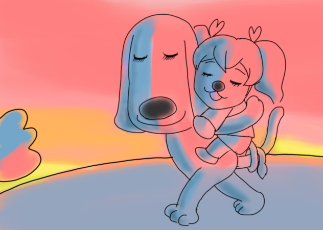 やさしい犬