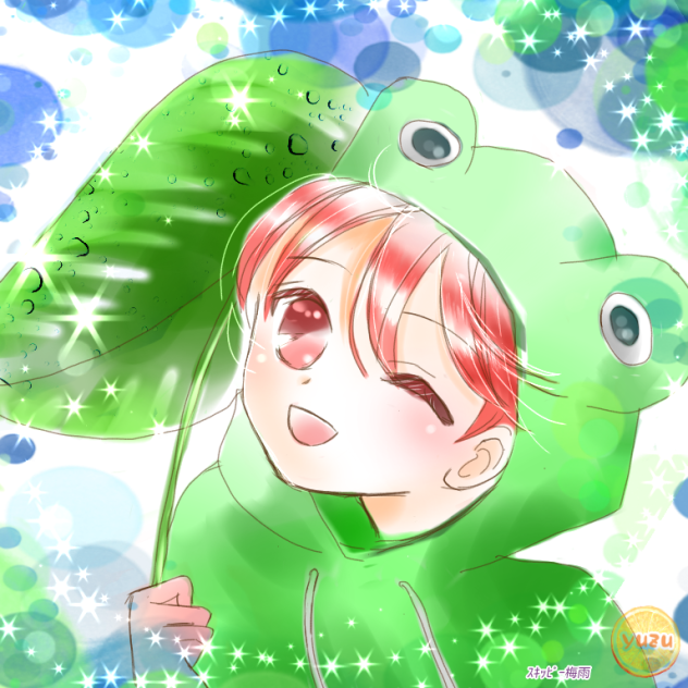 友達のアイコン.梅雨ver