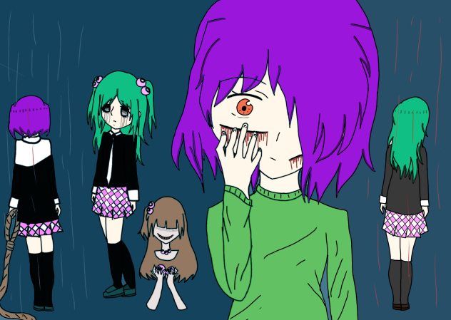 Histoire creepy - ibisPaint