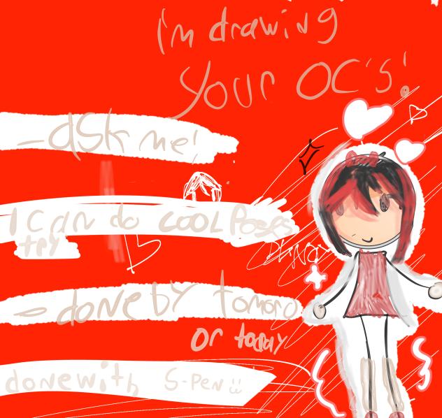 DRAWING UR OCS!!