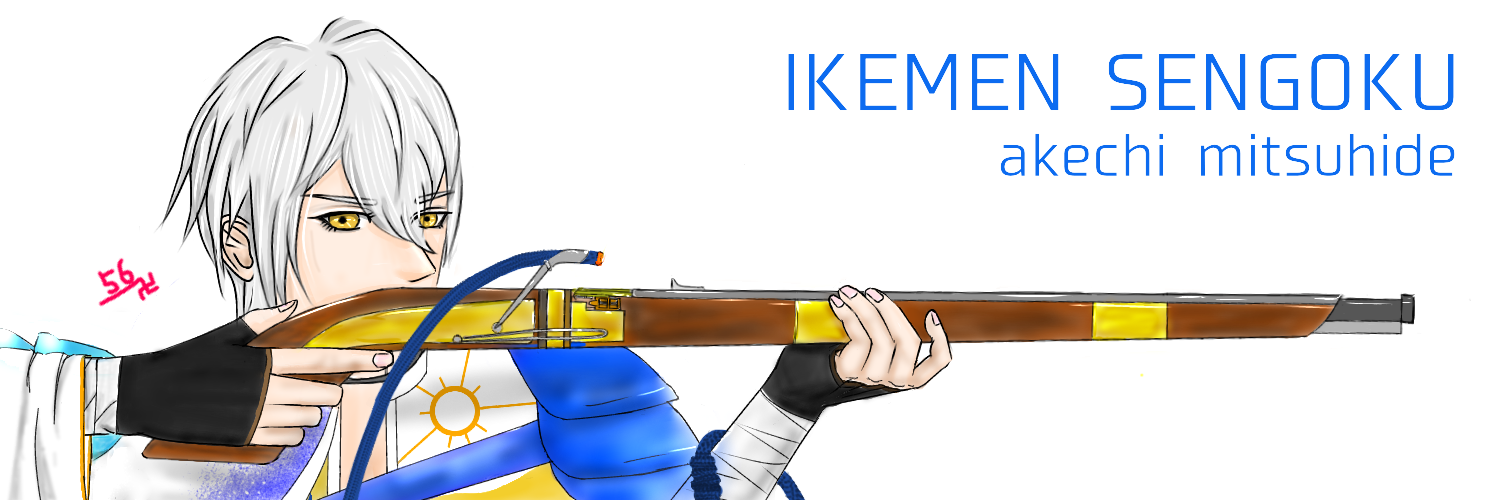 イケメン戦国 明智光秀 Twitterヘッダー Ibispaint