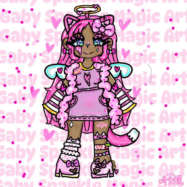 Gaby Sparkle Magic Art Drawing