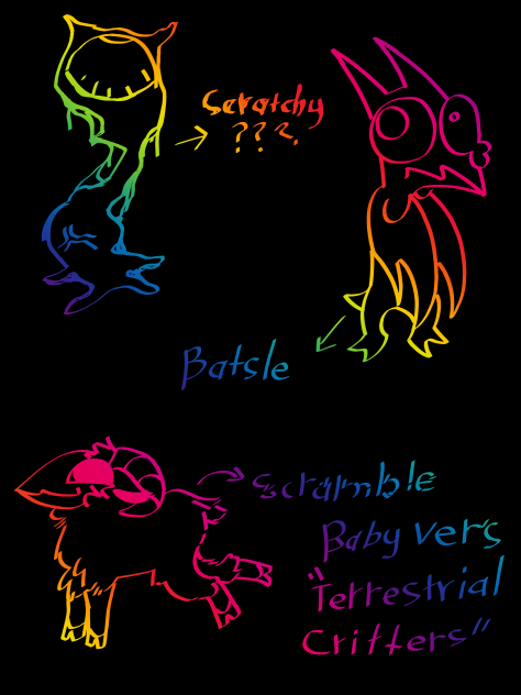 Terrestrial critters baby version's