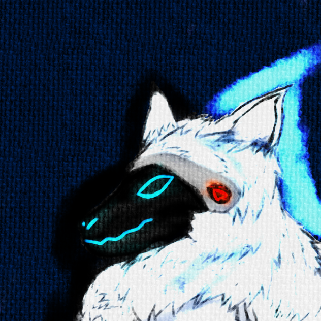 Practice with bluish fur and layer stuff