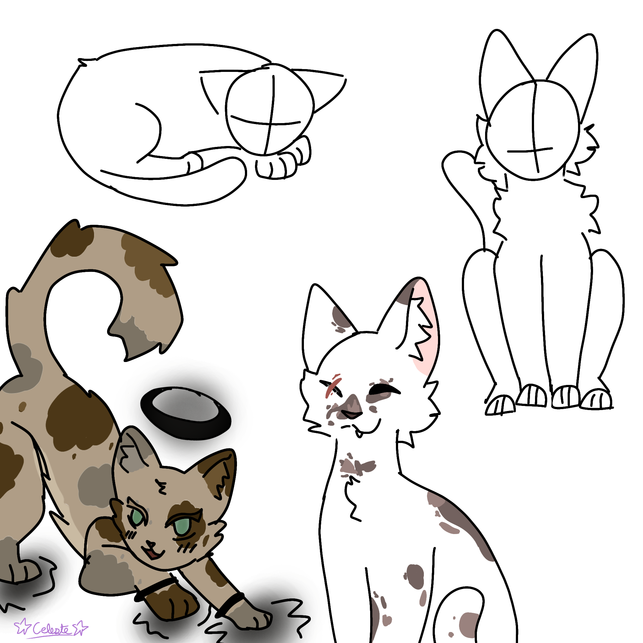 Warrior Cats Collab w Alex - ibisPaint