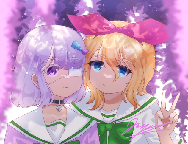 Amagai Kosame and Suirenji Kiyoharu
