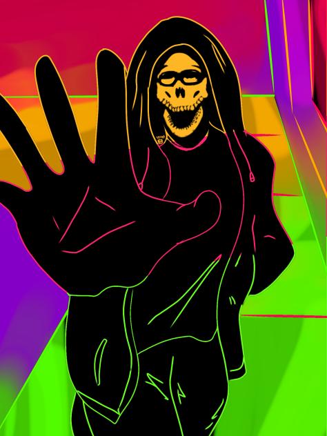 Grim Reaper Paparazzi