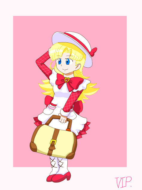 プリキュアとおジャ魔女に敗北したテレビ朝日の幼女向け番組に出てくる子 Ibispaint