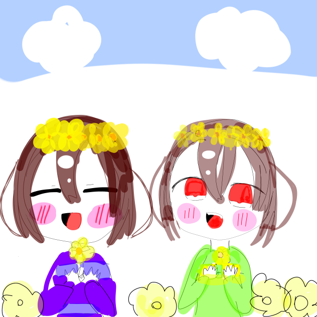 フリスクとキャラ