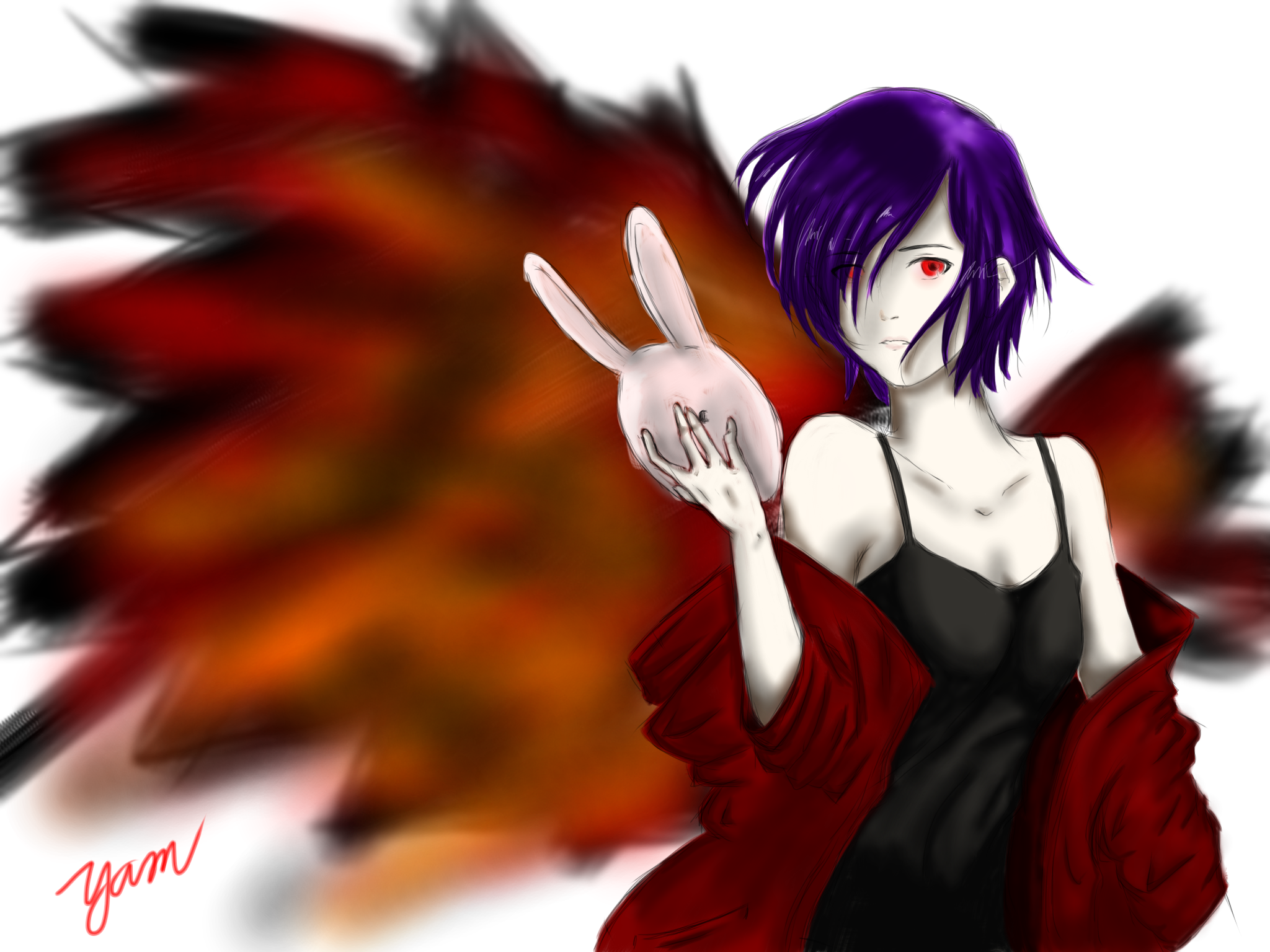 Touka kagune - ibisPaint