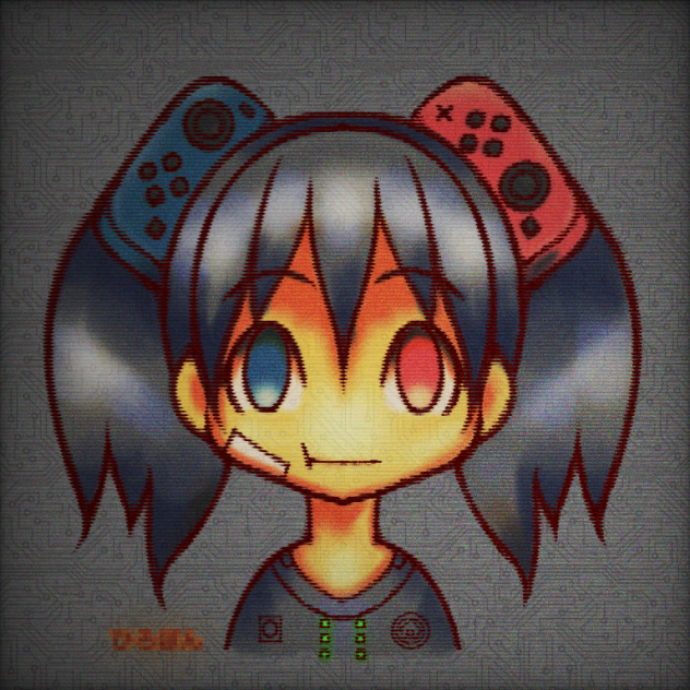 Joy-Con子さん.ブラウン管