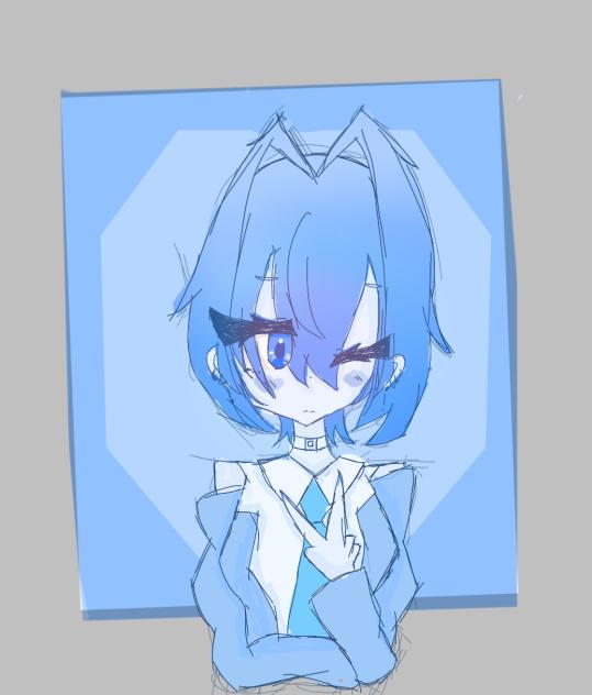 カラーサークルのためにつくった絵（ｳﾏｸﾃﾞｷﾃﾃﾑｶﾇｸ
