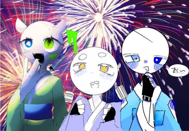 おとふときなもちちゃんとの合作！