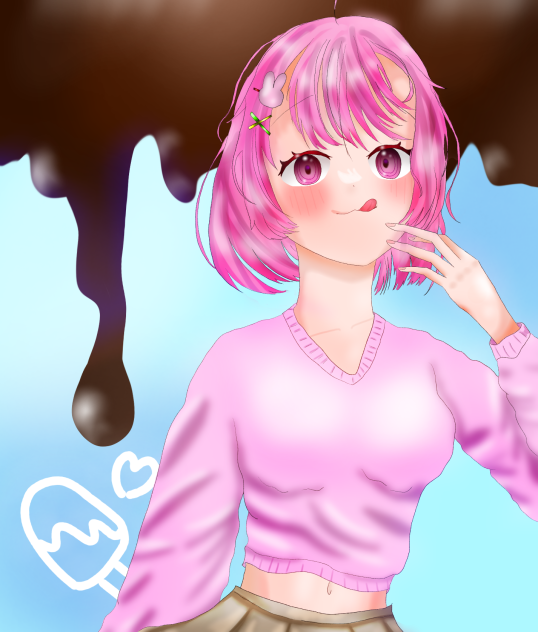 ちびさんの絵のリメイク!!