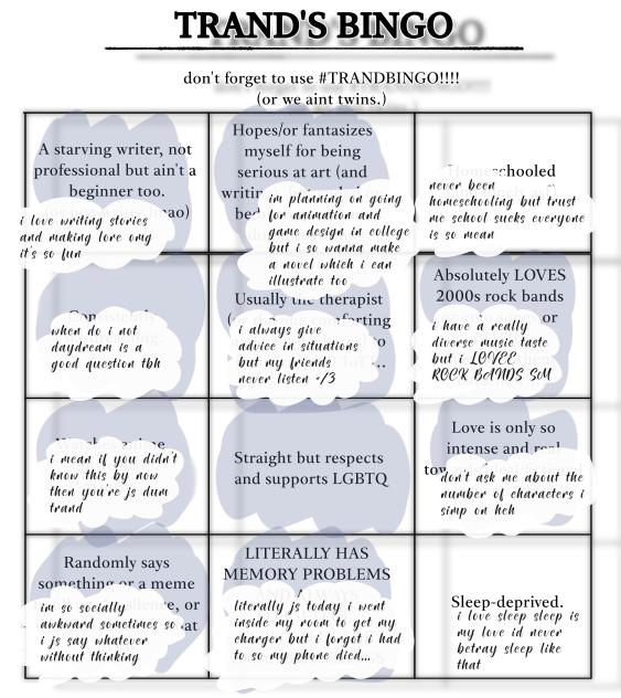 TRAND BINGO