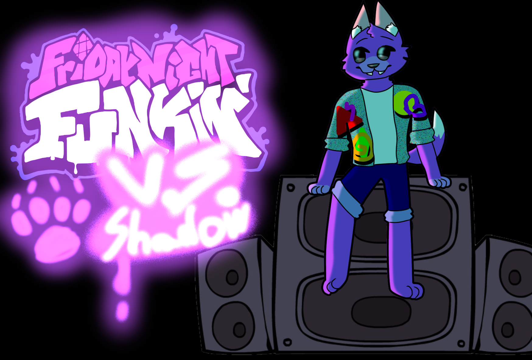 Idea for Friday night funkin mod title - ibisPaint