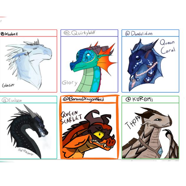 WoF Pyrrhian queens collab! - ibisPaint