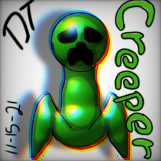 Drawing realistic creeper