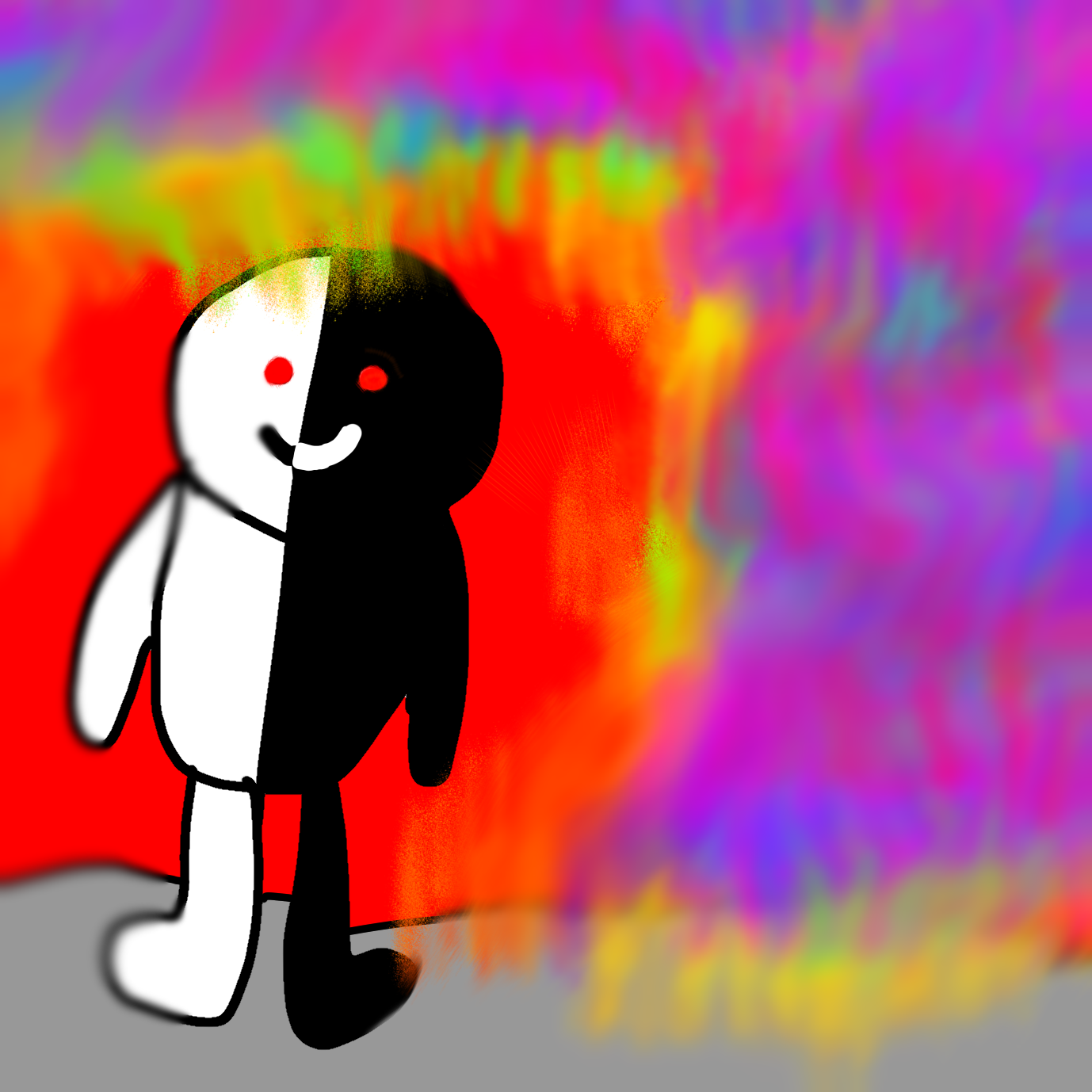 Me in The Rainbow Dimension - ibisPaint