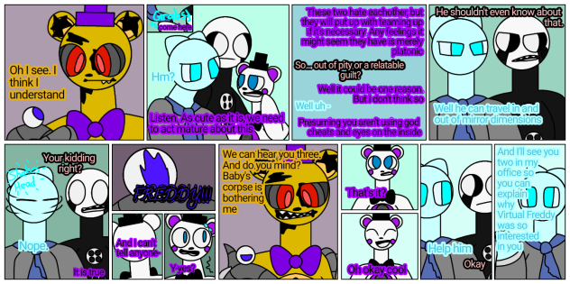 N-o seeing an End. p2 FNaF fanmade comic