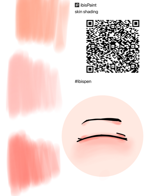 Skin shading brush