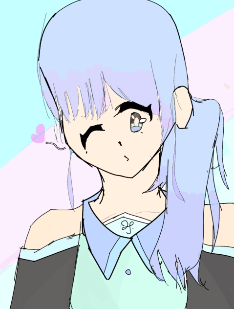 ミク風女の子