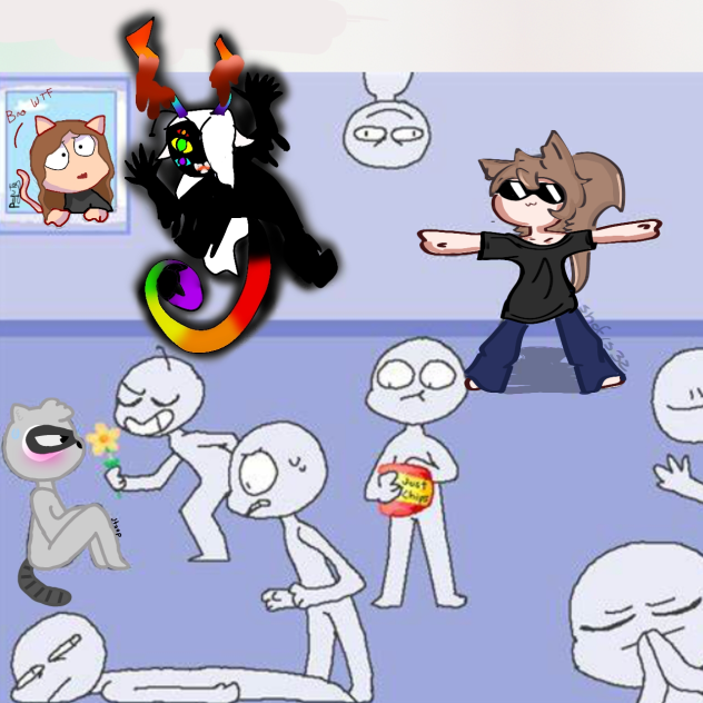 Sleepover furry's XD