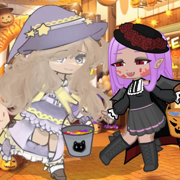 COLLAB with Aleena Vargas oc Halloween 🎃