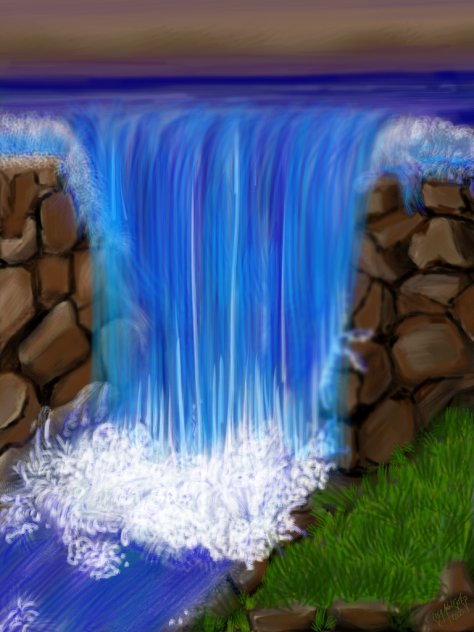 Waterfall - ibisPaint