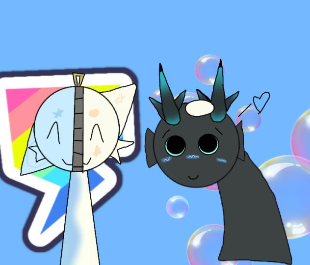 💙💛→🖤💙