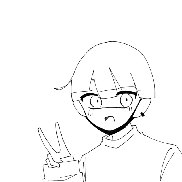 こーくんへ！① 線画