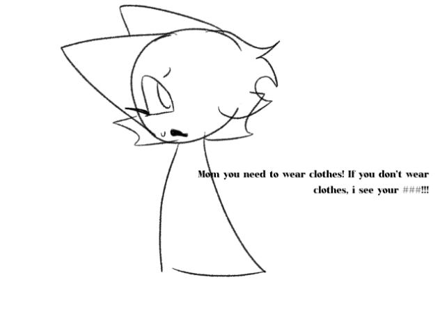 U need to wear clothes at night meme