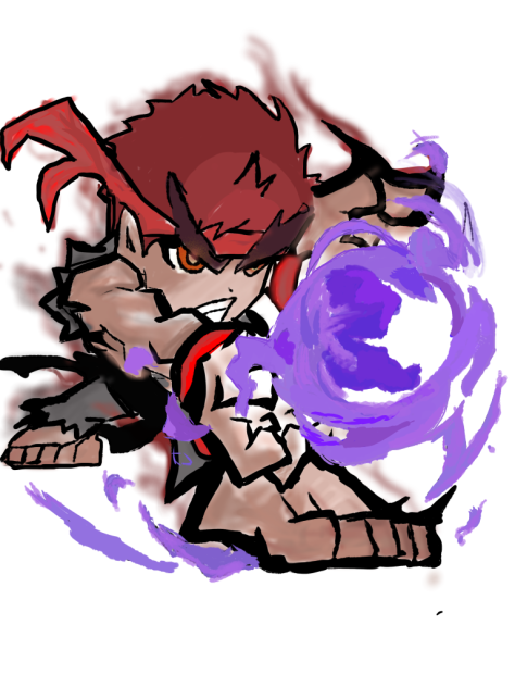 殺意リュウ Ibispaint