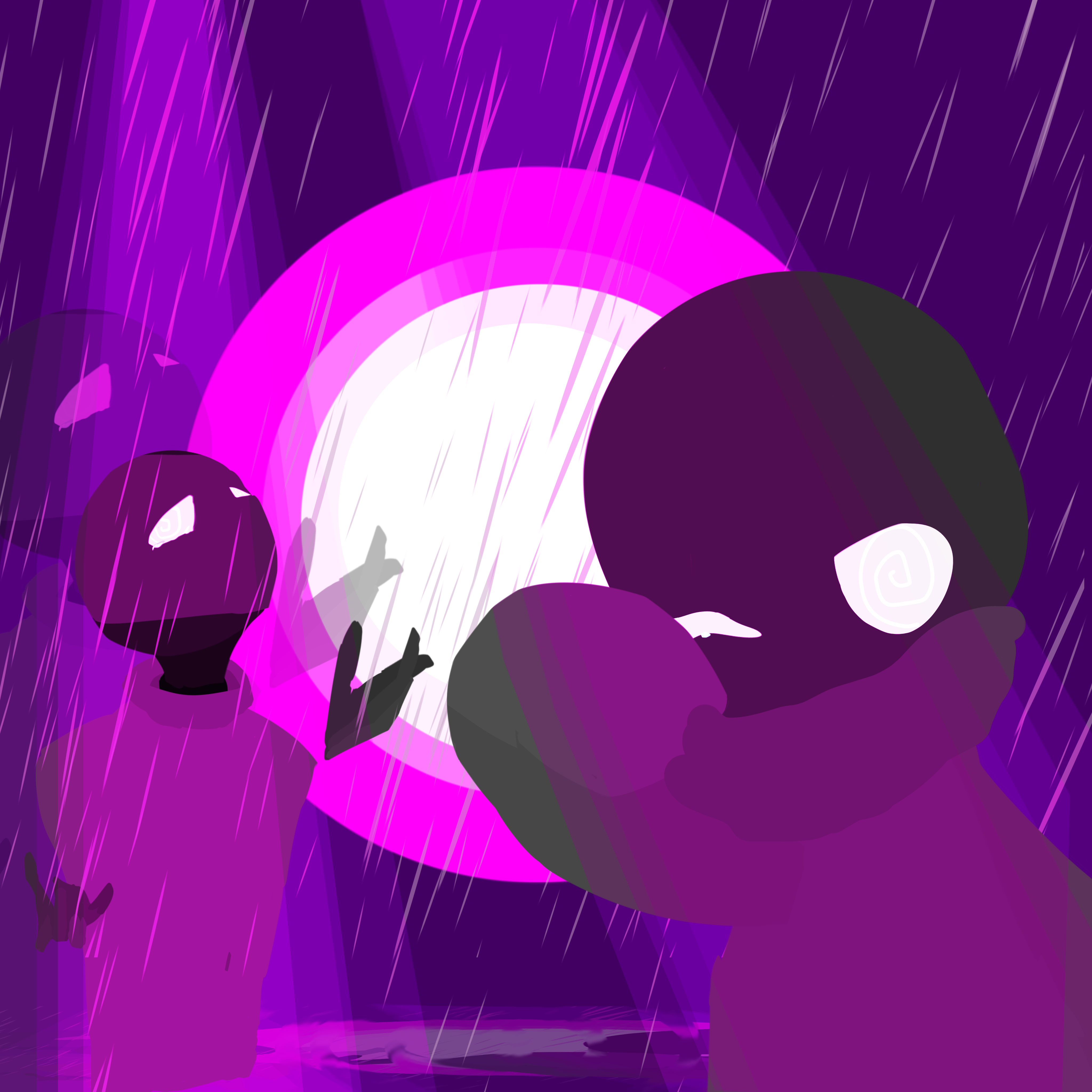 I lost one of my earphones. - ibisPaint