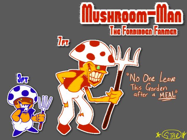 HorrorBrew oc “Mushroom-Man”