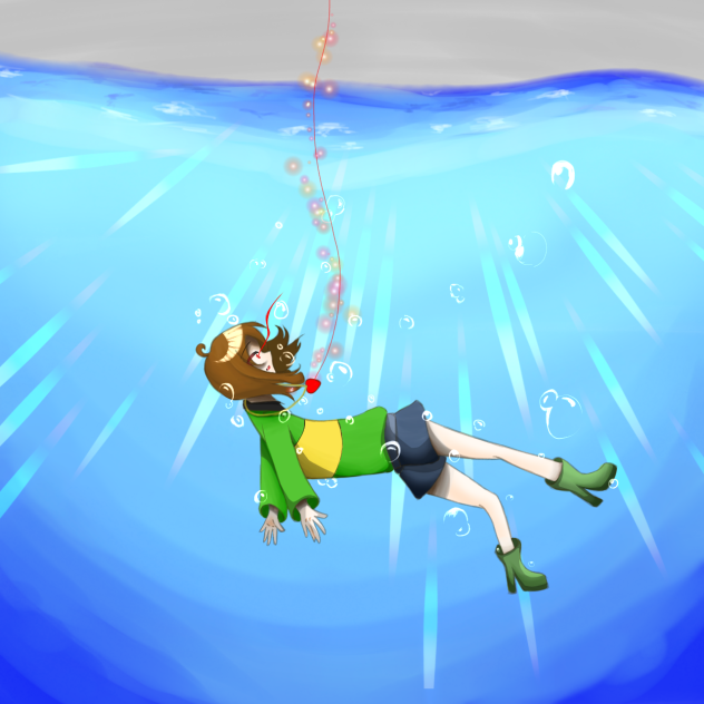 海の底へ