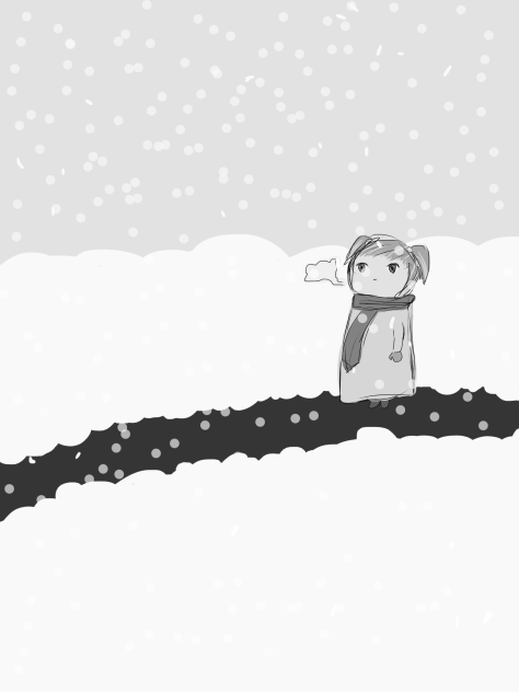 out in the cold - ibisPaint