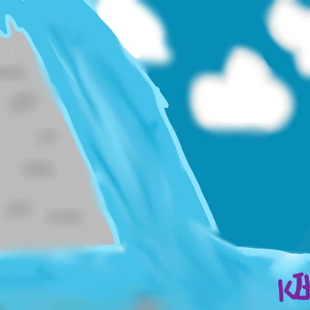 waterfall #40 - ibisPaint