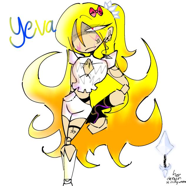 yeva k-pop demon hunter oc