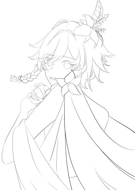 ウェンティ線画