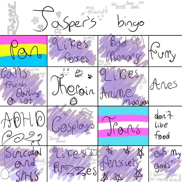 Jasper's Bingo~!