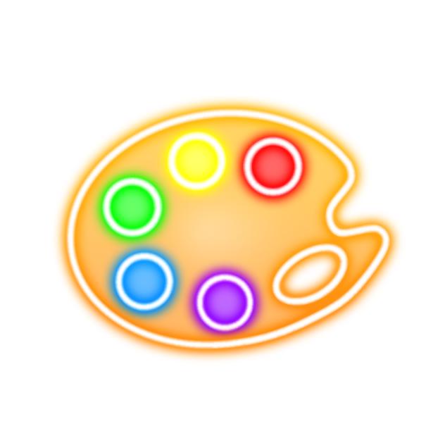 Palette neon sign2