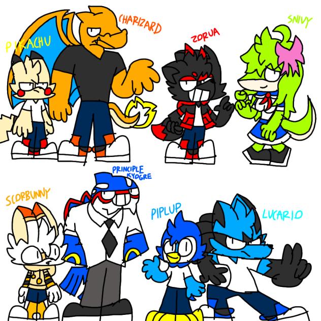 PokeVerse Characters (Part 1)