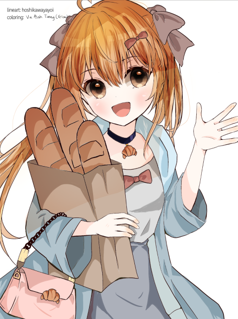 Coloring 星川ヤヨイ’s art!(2)