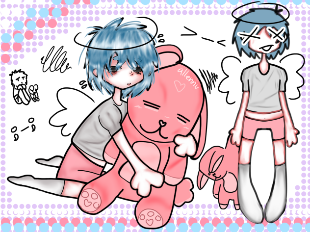 🌸Boy w Bunny ^u^!