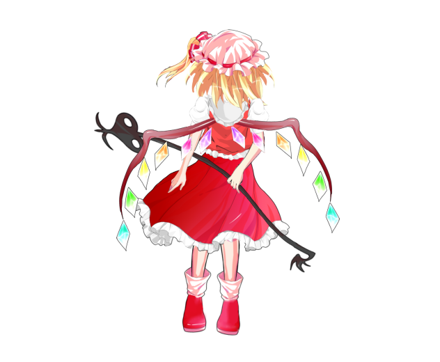 [東方立ち絵改変 ]フラン後ろ姿
