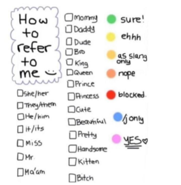 How to Refer to Me (Template)