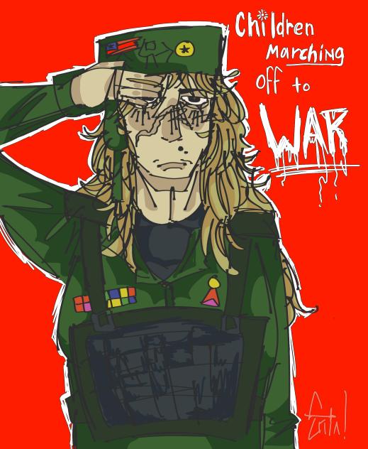 child soldier.